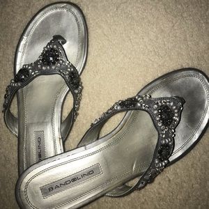 Grey Jeweled Platforms